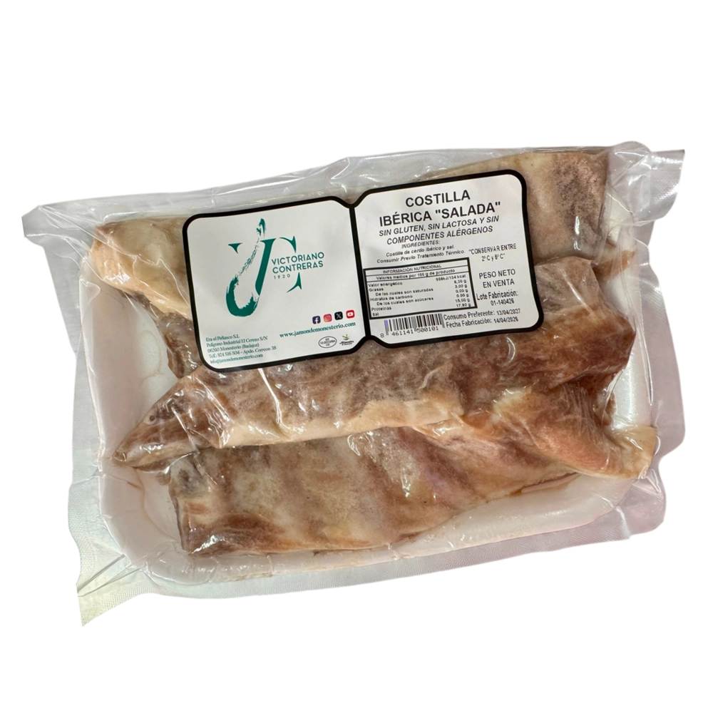 Costilla salada ibérica de Monesterio Costilla salada ibérica de Monesterio