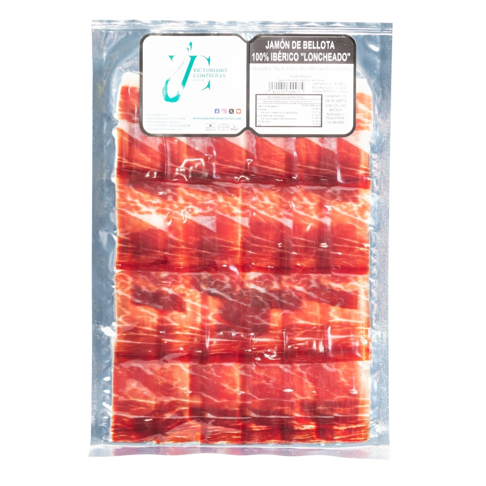 Loncheado de jamón de bellota 100% ibérico Loncheado de jamón de bellota 100% ibérico