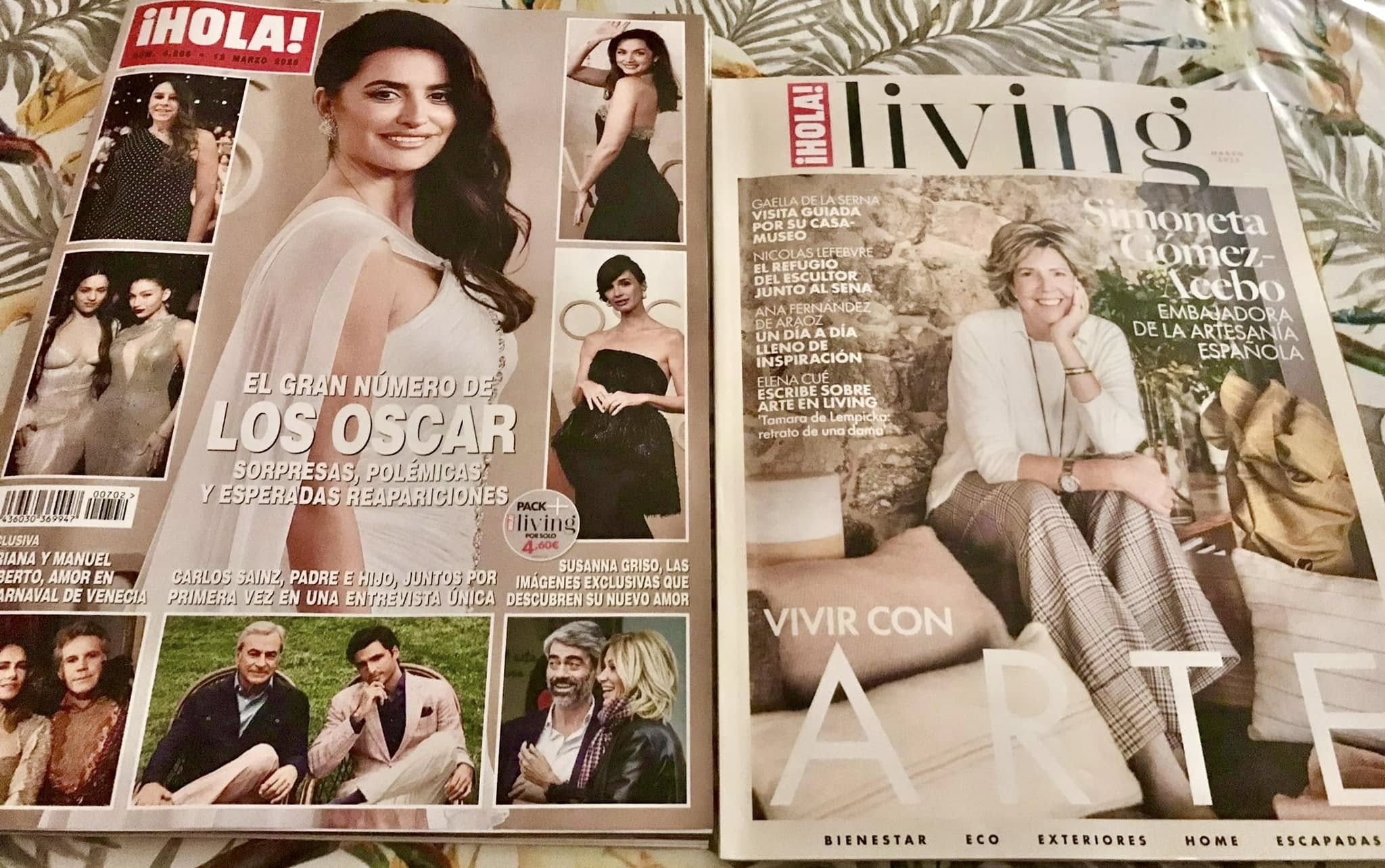 Revista Hola: mención de la distinguida Alejandra de Rojas