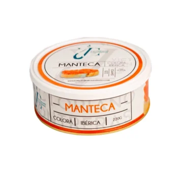 Tarro de manteca colorá ibérica de Monesterio